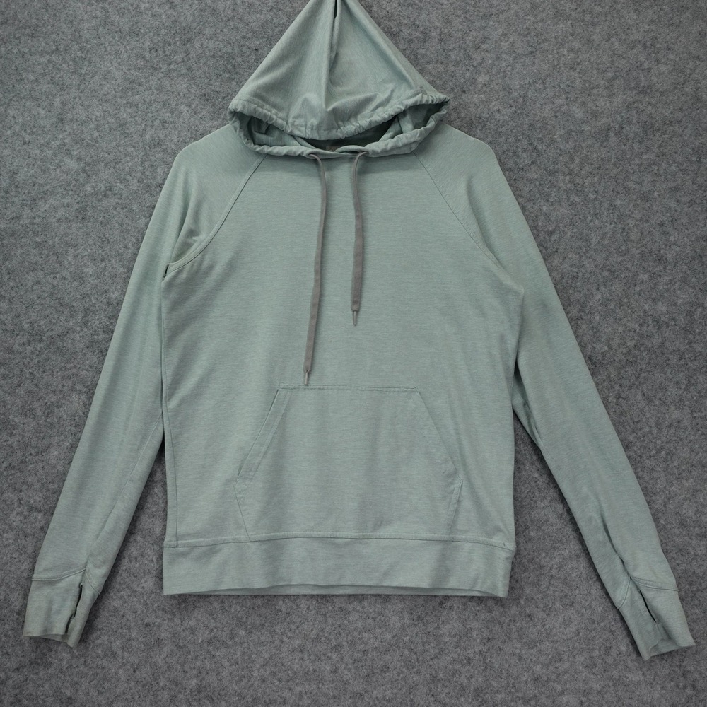 Running Thumbholes Hoodie Womens S Sage Stretch Gorpcore Fall Outdoor Voices USA